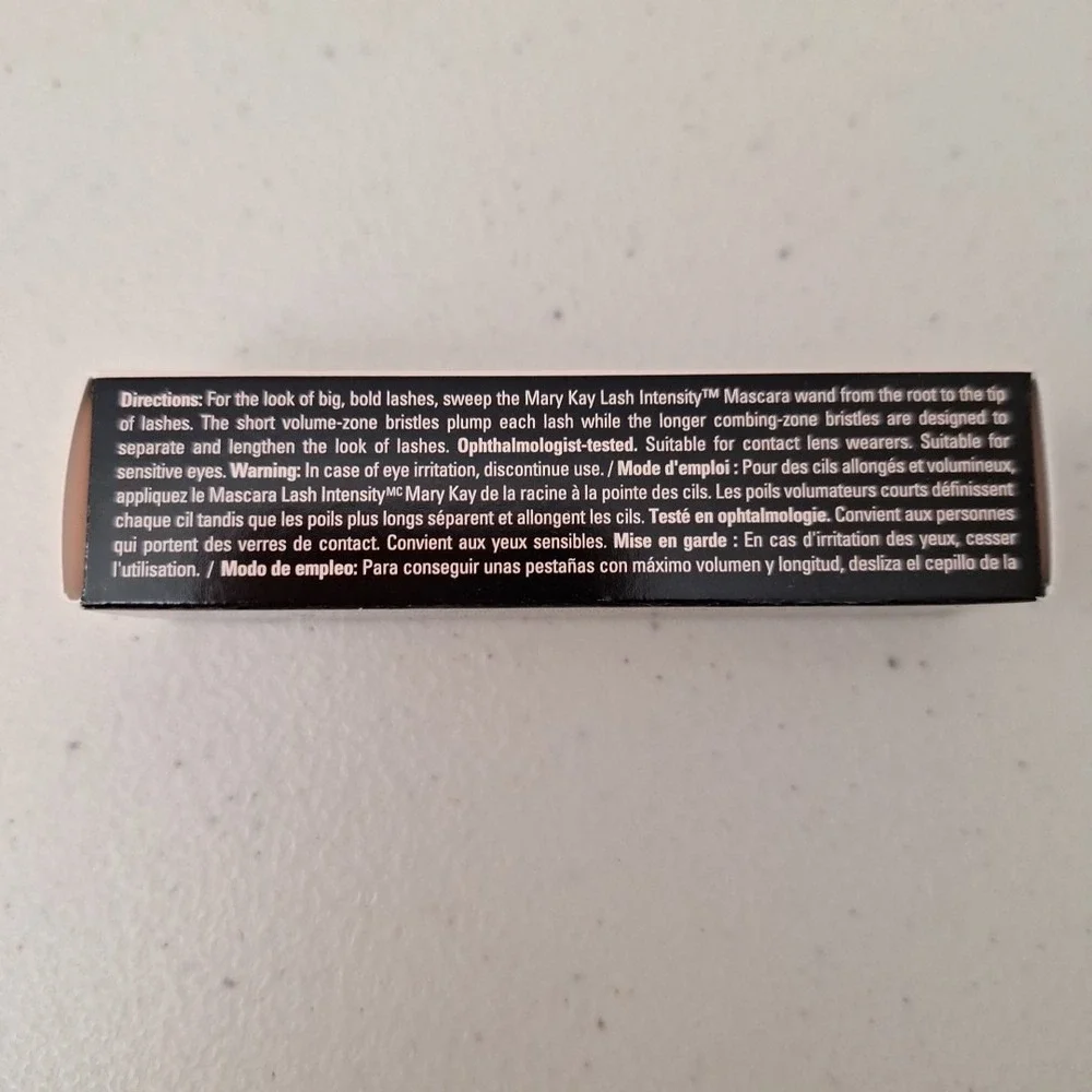 MARY KAY LASH INTENSITY MASCARA, BLACK NOIR (092104) NEW